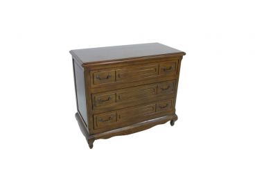 Commode Country 3 Vernis foncé