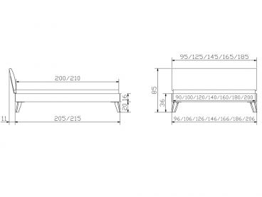 Lit Noyer Caprile