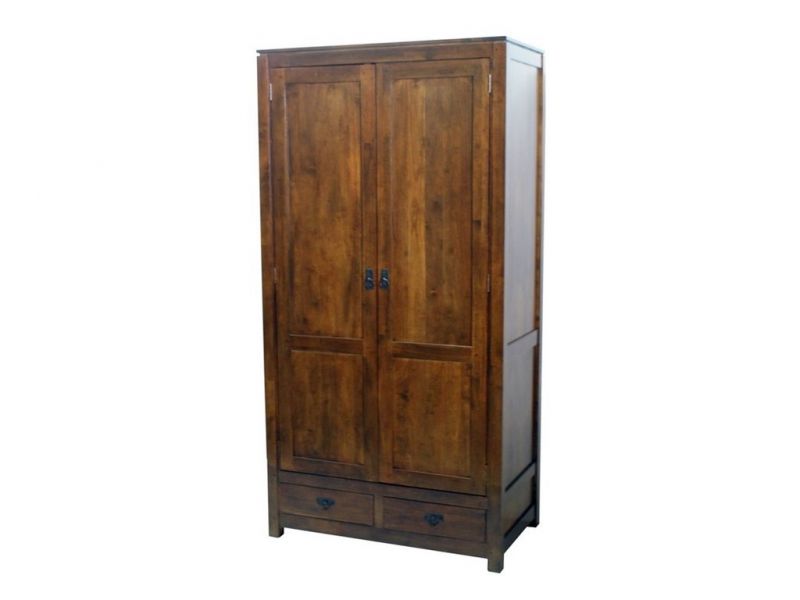 Armoire En Bois Massif - Chêne, Hêtre, Hévéa, épicéa - Meuble De ...